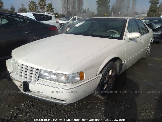 1G6KY5299TU827876 - 1996 CADILLAC SEVILLE STS WHITE photo 2