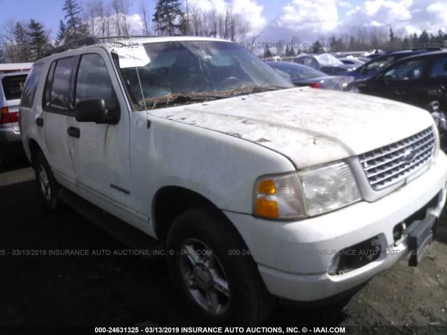 1FMZU73E45UB96628 - 2005 FORD EXPLORER XLT/XLT SPORT/NBX WHITE photo 1