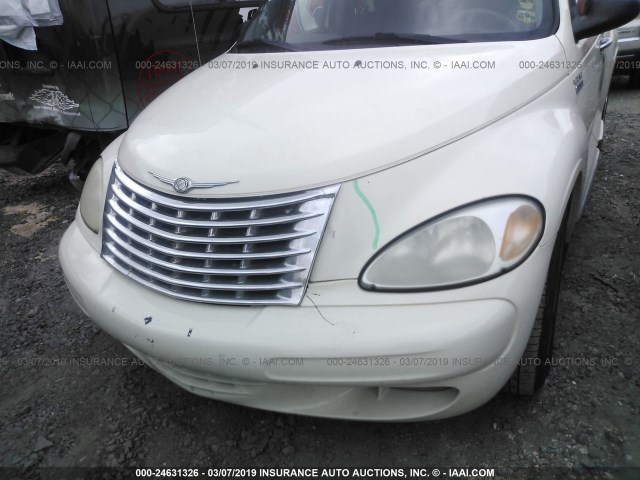 3C4FY58B24T296038 - 2004 CHRYSLER PT CRUISER TOURING CREAM photo 6