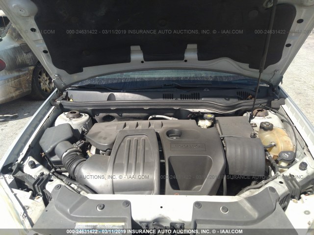 1G2AL15FX77212229 - 2007 PONTIAC G5 SILVER photo 10