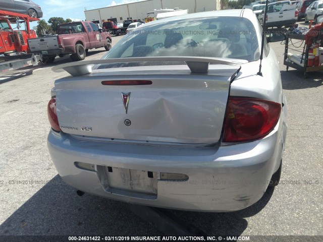 1G2AL15FX77212229 - 2007 PONTIAC G5 SILVER photo 6