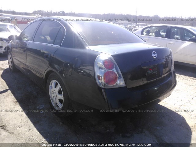 1N4AL11D65C284958 - 2005 NISSAN ALTIMA S/SL BLACK photo 3