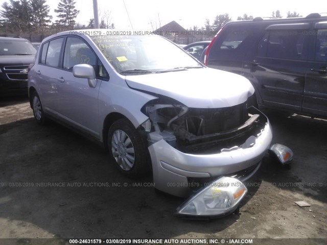 3N1BC13E47L440316 - 2007 NISSAN VERSA S/SL SILVER photo 1