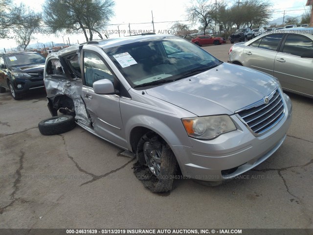 2A4RR5D10AR343941 - 2010 CHRYSLER TOWN & COUNTRY TOURING SILVER photo 1