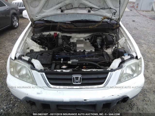 JHLRD1874YS017518 - 2000 HONDA CR-V SE/EX WHITE photo 10