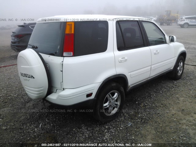 JHLRD1874YS017518 - 2000 HONDA CR-V SE/EX WHITE photo 4