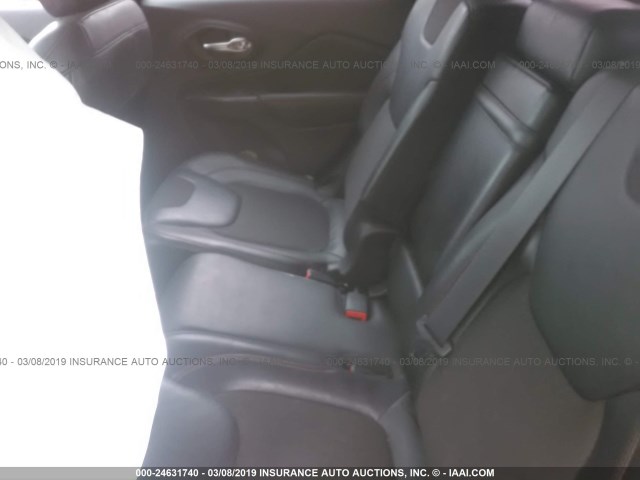 1C4PJMBS8FW735820 - 2015 JEEP CHEROKEE TRAILHAWK 橙色 照片 8