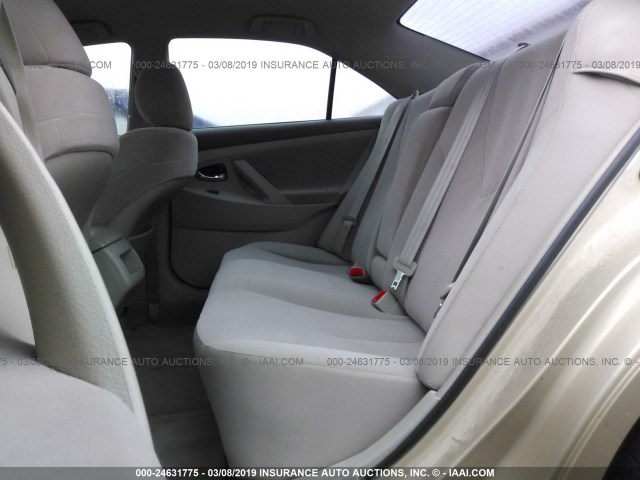 4T4BF3EK1AR047908 - 2010 TOYOTA CAMRY SE/LE/XLE GOLD photo 8