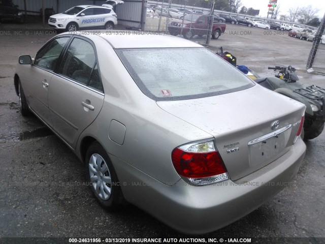 4T1BE32K76U717342 - 2006 TOYOTA CAMRY LE/XLE/SE TAN photo 3