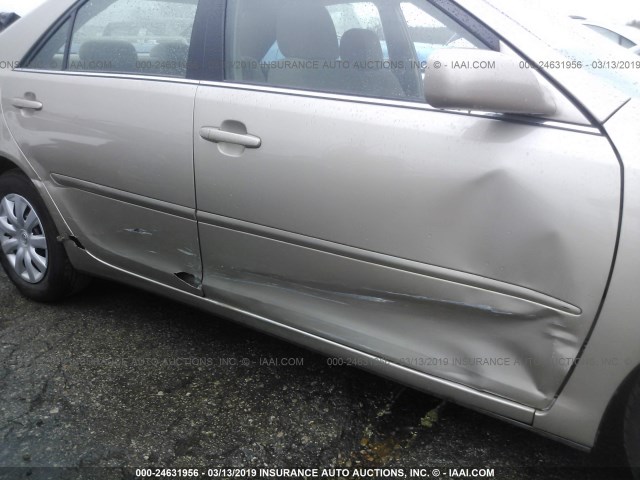 4T1BE32K76U717342 - 2006 TOYOTA CAMRY LE/XLE/SE TAN photo 6