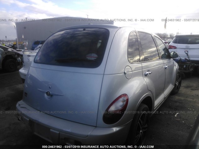 3A4FY58B56T207107 - 2006 CHRYSLER PT CRUISER TOURING SILVER photo 4