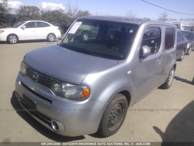 JN8AZ28R09T115061 - 2009 NISSAN CUBE S/SL SILVER photo 2