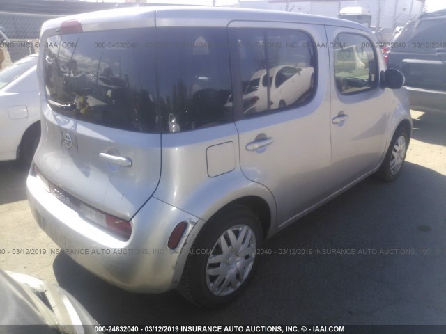 JN8AZ28R09T115061 - 2009 NISSAN CUBE S/SL SILVER photo 4