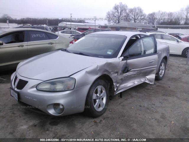 2G2WP552461136937 - 2006 PONTIAC GRAND PRIX 银色 照片 2