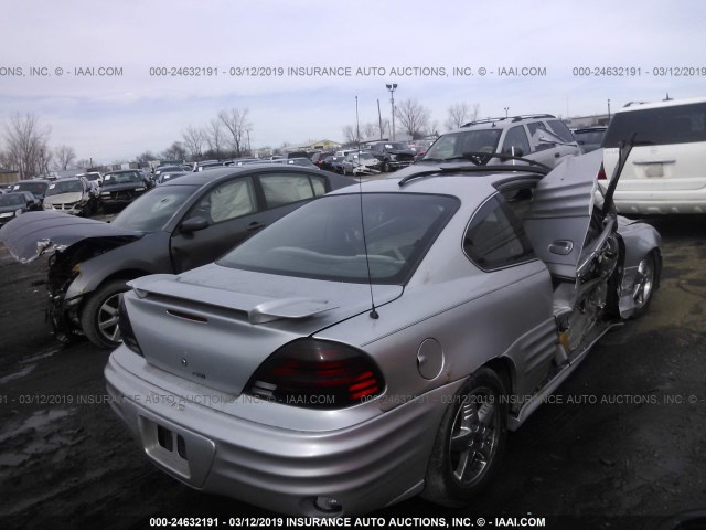 1G2NF12E22C281064 - 2002 PONTIAC GRAND AM SE1 SILVER photo 4