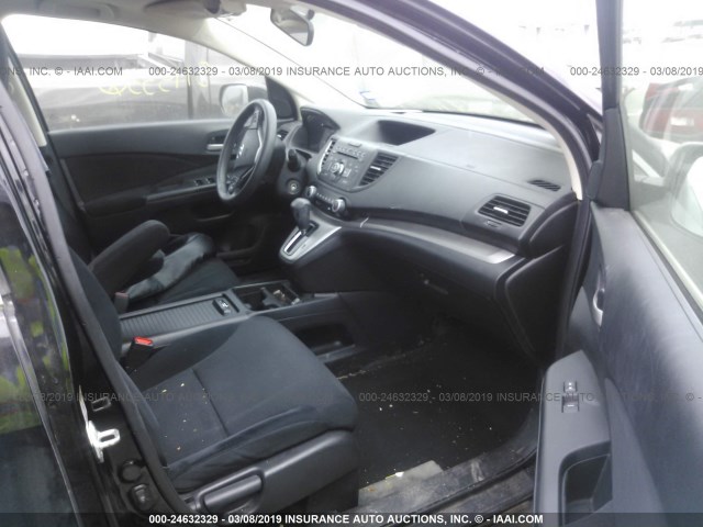 2HKRM3H55DH511533 - 2013 HONDA CR-V EX შავი ფოტო 5