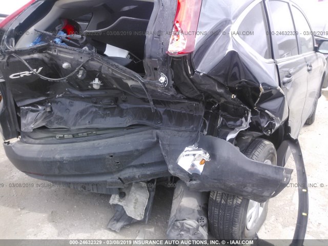 2HKRM3H55DH511533 - 2013 HONDA CR-V EX შავი ფოტო 6
