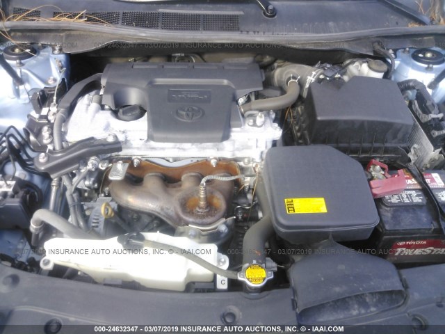 4T4BF1FK3DR295276 - 2013 TOYOTA CAMRY L/SE/LE/XLE Açıq mavi foto 10