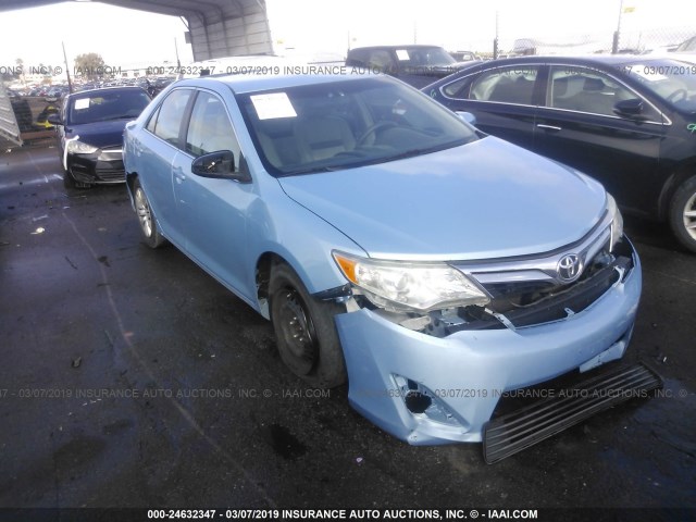 4T4BF1FK3DR295276 - 2013 TOYOTA CAMRY L/SE/LE/XLE Açıq mavi foto 6