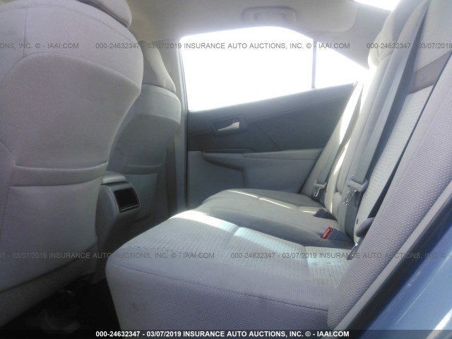 4T4BF1FK3DR295276 - 2013 TOYOTA CAMRY L/SE/LE/XLE Açıq mavi foto 8