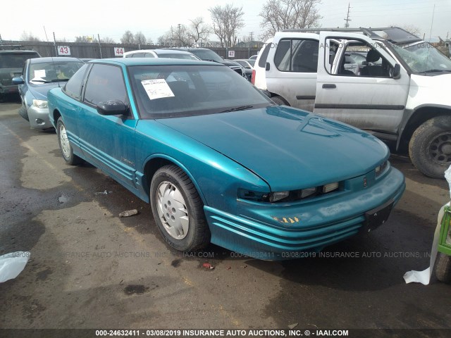 1G3WH15M3RD372264 - 1994 OLDSMOBILE CUTLASS SUPREME S TEAL photo 1