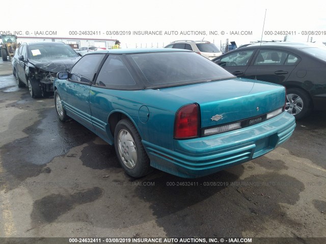 1G3WH15M3RD372264 - 1994 OLDSMOBILE CUTLASS SUPREME S TEAL photo 3