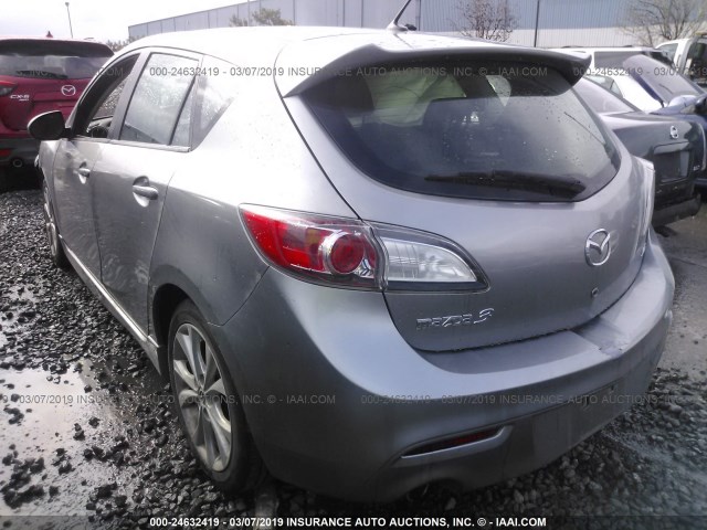 JM1BL1H69A1341617 - 2010 MAZDA 3 S GRAY photo 3