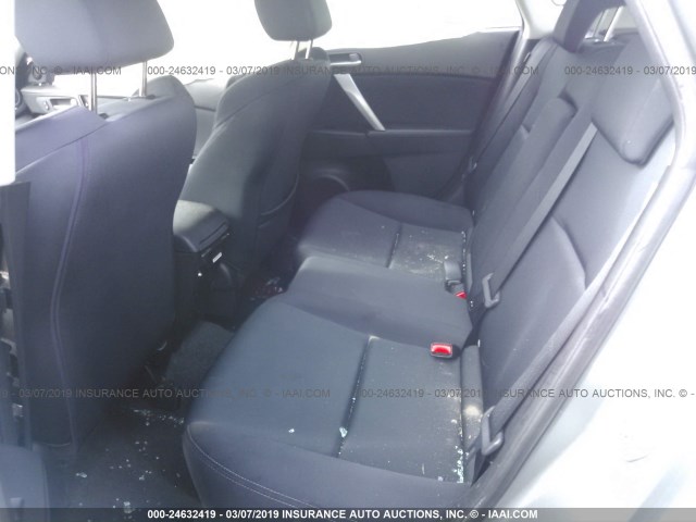 JM1BL1H69A1341617 - 2010 MAZDA 3 S GRAY photo 8