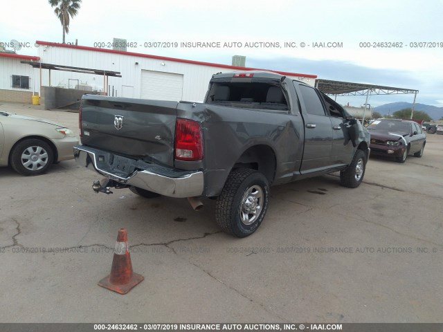 3D7UT2CL7BG515334 - 2011 DODGE RAM 2500 GRAY photo 4