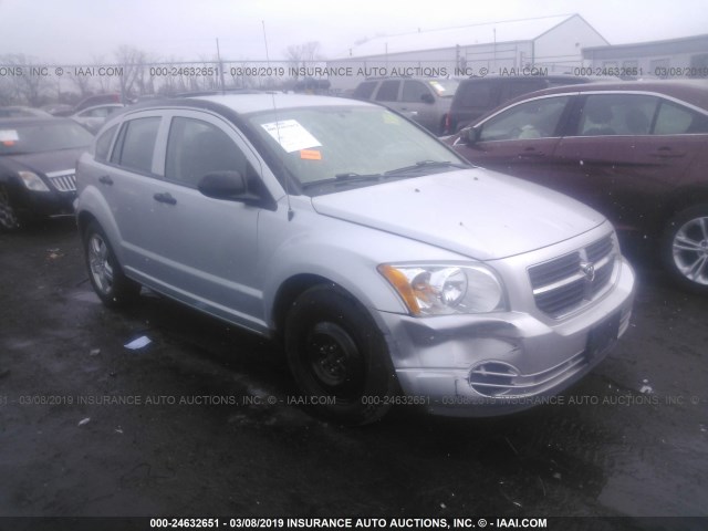 1B3HB48B18D757442 - 2008 DODGE CALIBER SXT SILVER photo 1