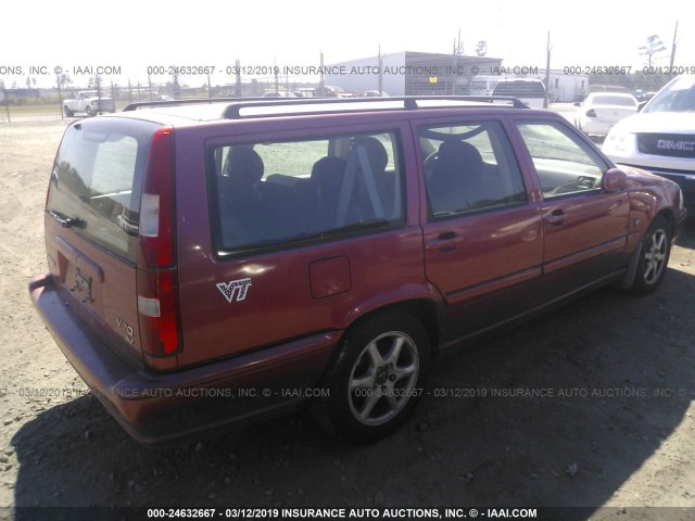 YV1LW5672W2398140 - 1998 VOLVO V70 GLT MAROON photo 4