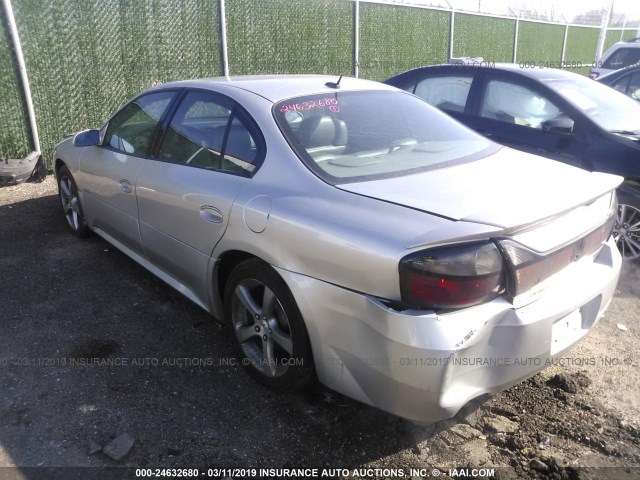 1G2HZ54Y05U213878 - 2005 PONTIAC BONNEVILLE GXP SILVER photo 3