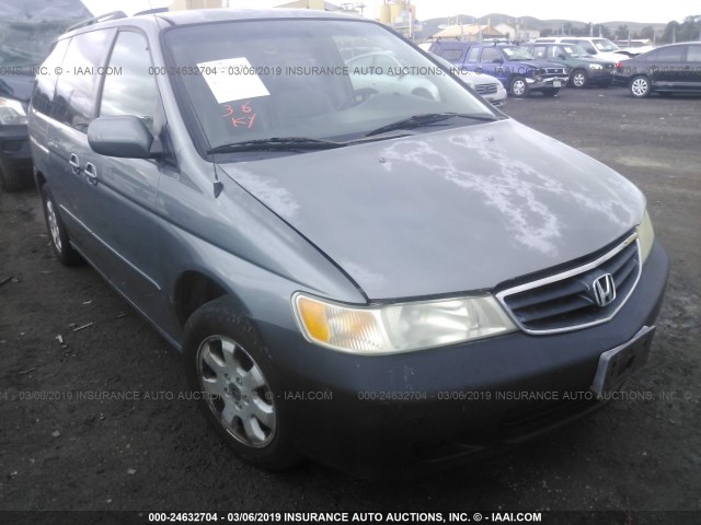 2HKRL18932H560544 - 2002 HONDA ODYSSEY EXL GRAY photo 1