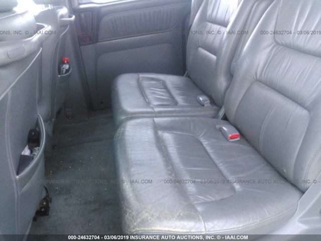 2HKRL18932H560544 - 2002 HONDA ODYSSEY EXL GRAY photo 8