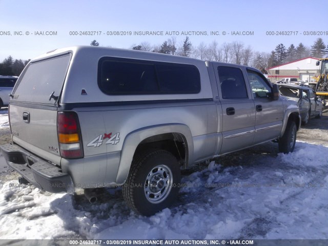 1GTGK13U13F134367 - 2003 GMC SIERRA K1500 HEAVY DUTY GRAY photo 4