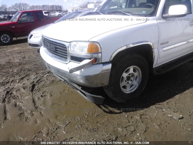 1GKEK13Z64J282309 - 2004 GMC YUKON WHITE photo 6