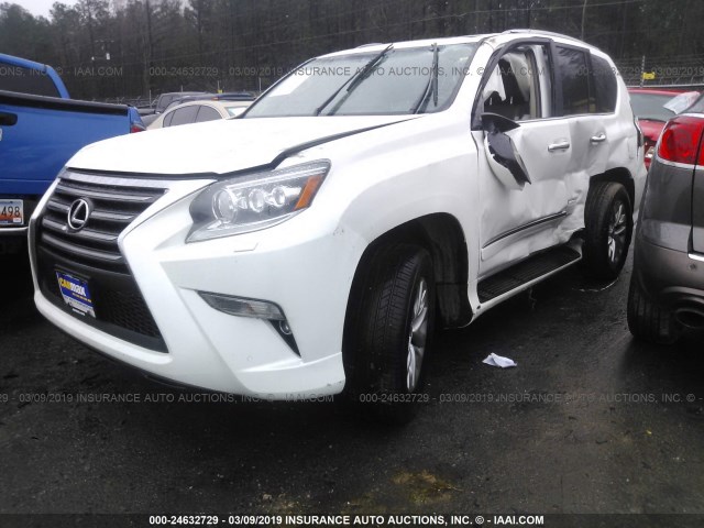 JTJBM7FX3F5119843 - 2015 LEXUS GX WHITE photo 2