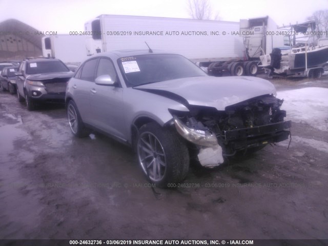 JNRBS08W23X401573 - 2003 INFINITI FX45 SILVER photo 1