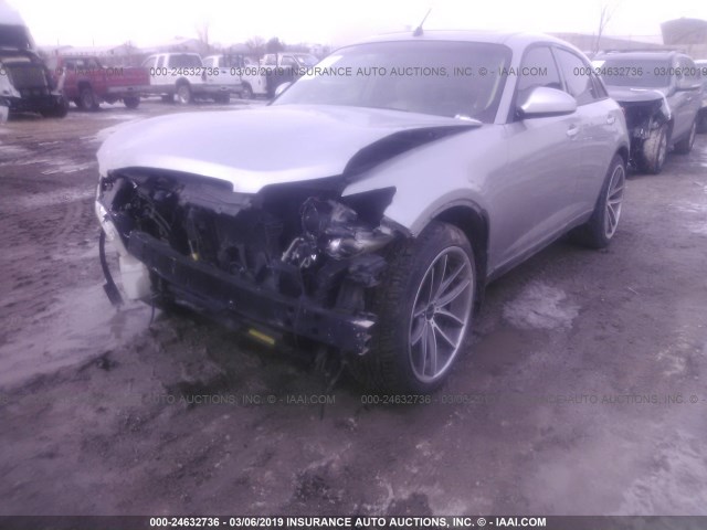 JNRBS08W23X401573 - 2003 INFINITI FX45 SILVER photo 8