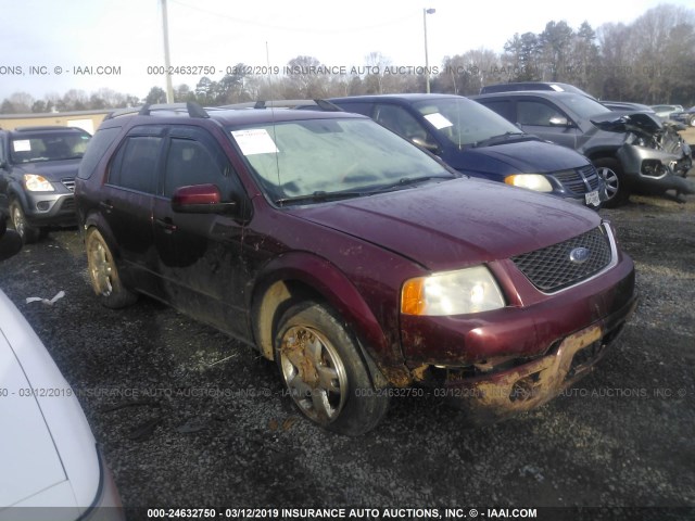 1FMDK06157GA00701 - 2007 FORD FREESTYLE LIMITED BURGUNDY photo 1