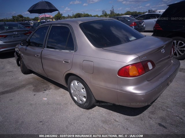 1NXBR12E7WZ133574 - 1998 TOYOTA COROLLA VE/CE/LE GRAY photo 3