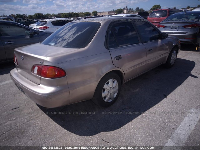 1NXBR12E7WZ133574 - 1998 TOYOTA COROLLA VE/CE/LE GRAY photo 4