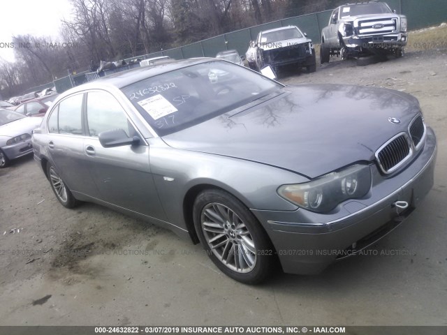 WBAGN63454DS50458 - 2004 BMW 745 LI SILVER photo 1