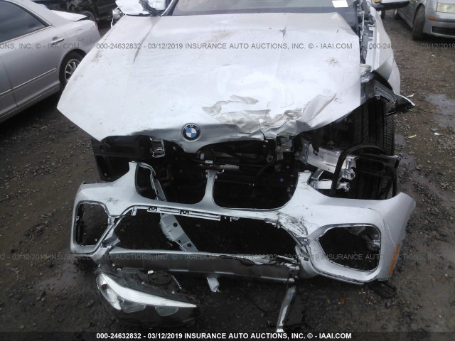 5UXTR7C5XKLE98178 - 2019 BMW X3 SDRIVE30I SILVER photo 6