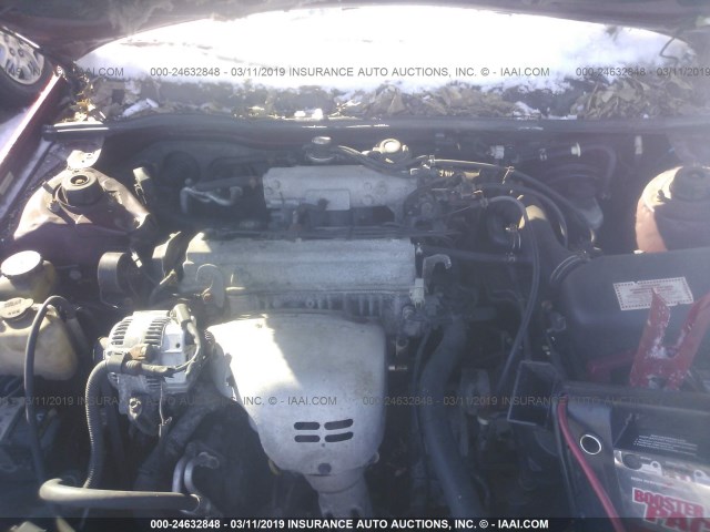 4T1BG22K9VU129459 - 1997 TOYOTA CAMRY CE/LE/XLE 红色 照片 10