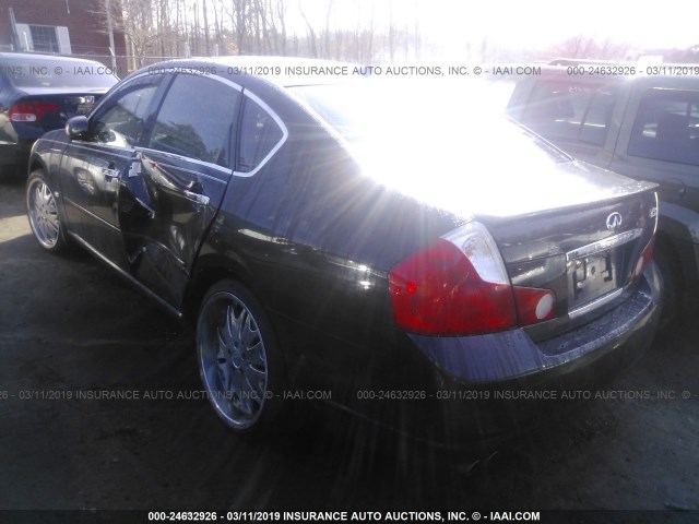 JNKAY01F66M261150 - 2006 INFINITI M35 SPORT BLACK photo 3