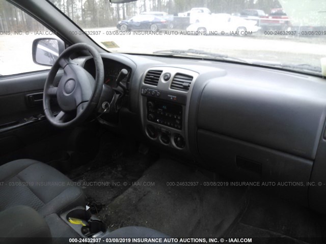 1GCDT136568285366 - 2006 CHEVROLET COLORADO BLACK photo 5