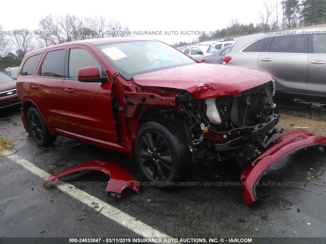 1C4RDHAG6DC696776 - 2013 DODGE DURANGO SXT RED photo 1