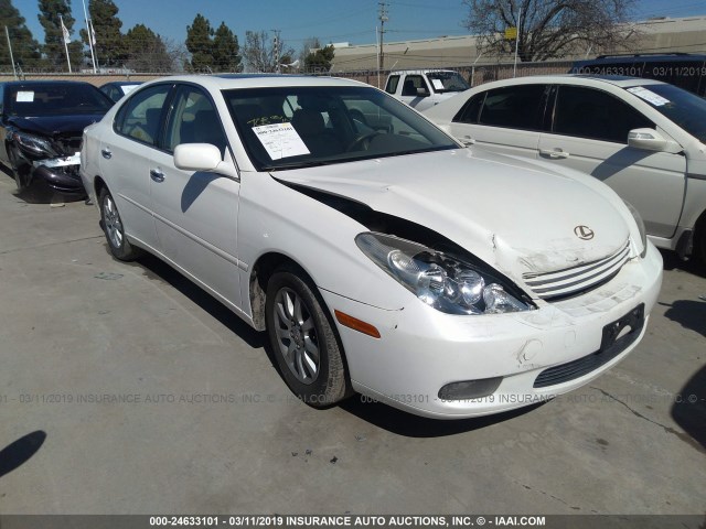 JTHBF30G020058438 - 2002 LEXUS ES 300 WHITE photo 1