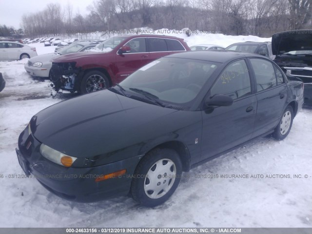 1G8ZG52872Z237273 - 2002 SATURN SL1 GREEN photo 2